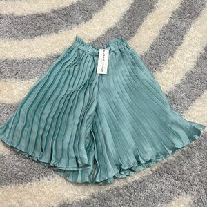 NWT Janie & Jack pleated silk pants sz 12-18 mos